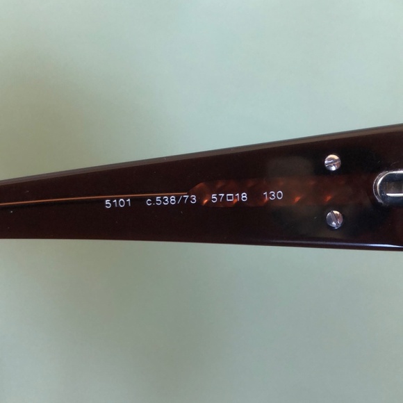 CHANEL Polarized SUNGLASSES. DARK BROWN MODEL #5101